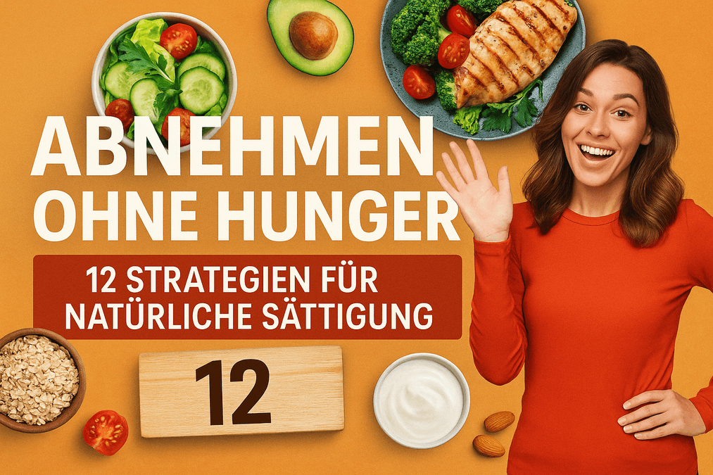 Abnehmen ohne Hunger – 12 Strategien für natürliche Sättigung