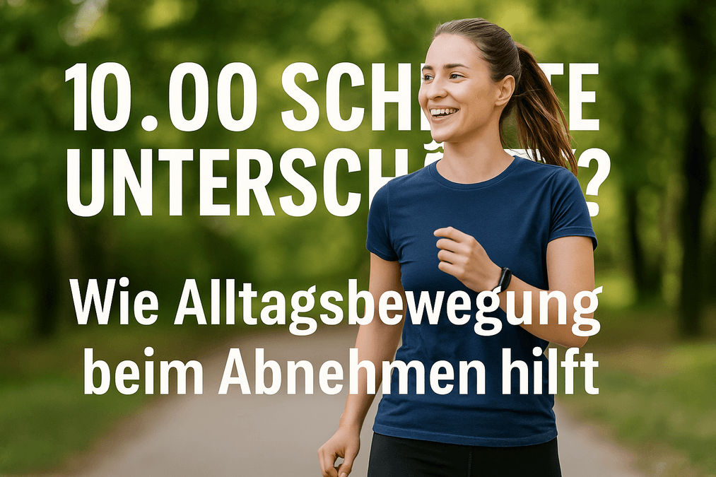 10.000 Schritte unterschätzt? Wie Alltagsbewegung beim Abnehmen hilft